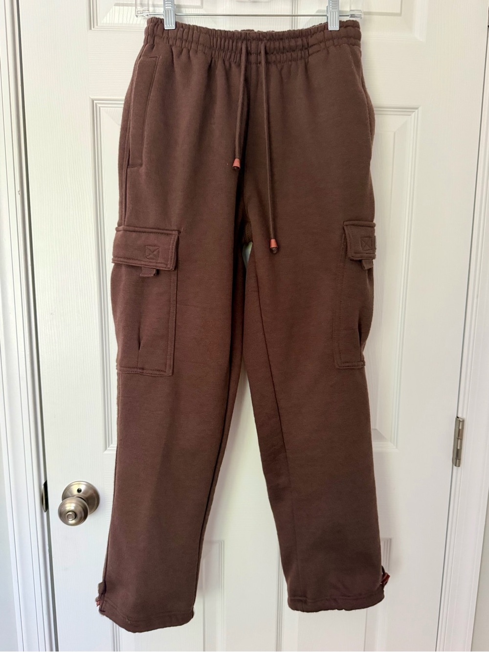 Men’s G-Style Heavyweight Fleece Cargo Pants - Brown - Size S - Like New